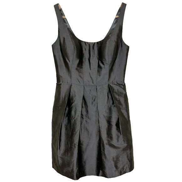 JENNY YOO COLLECTION 100% Silk Cocktail Formal Occasion Mini Dress, Size 4 - Picture 1 of 10